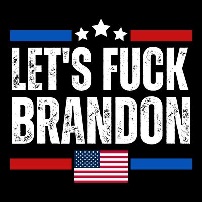LetS F Brandon Conservative Anti Liberal Us Flag T-Shirt