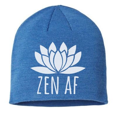 Lotus Flower Buddhism Zen Af Gift Sustainable Beanie