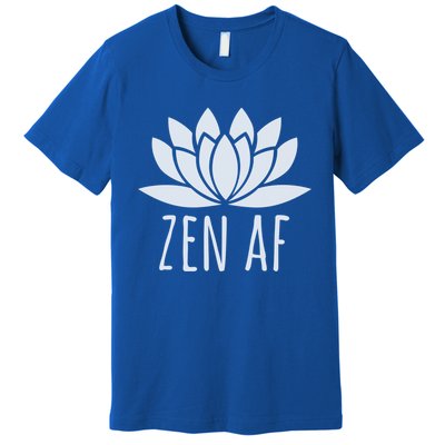 Lotus Flower Buddhism Zen Af Gift Premium T-Shirt