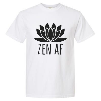 Lotus Flower Buddhism Zen Af Gift Garment-Dyed Heavyweight T-Shirt