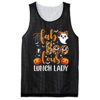 Leopard Fab Boo Lous Lunch Lady Team Teacher Halloween Mesh Reversible Basketball Jersey Tank