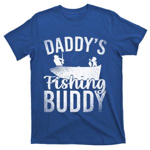 Lake Fishing Buddy Fisher Son Dad Fathers Day Fishing Funny Gift T-Shirt