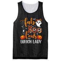 Leopard Fab Boo Lous Lunch Lady Team Teacher Halloween Mesh Reversible Basketball Jersey Tank