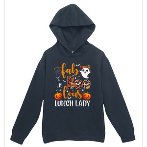 Leopard Fab Boo Lous Lunch Lady Team Teacher Halloween Urban Pullover Hoodie