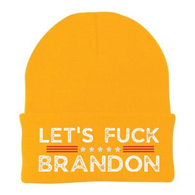 Let's Fuck Brandon Funny Knit Cap Winter Beanie