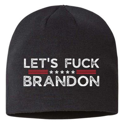 Let's Fuck Brandon Funny Sustainable Beanie