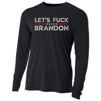 Let's Fuck Brandon Funny Cooling Performance Long Sleeve Crew