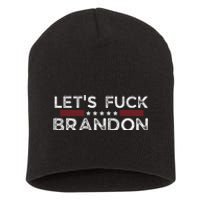 Let's Fuck Brandon Funny Short Acrylic Beanie