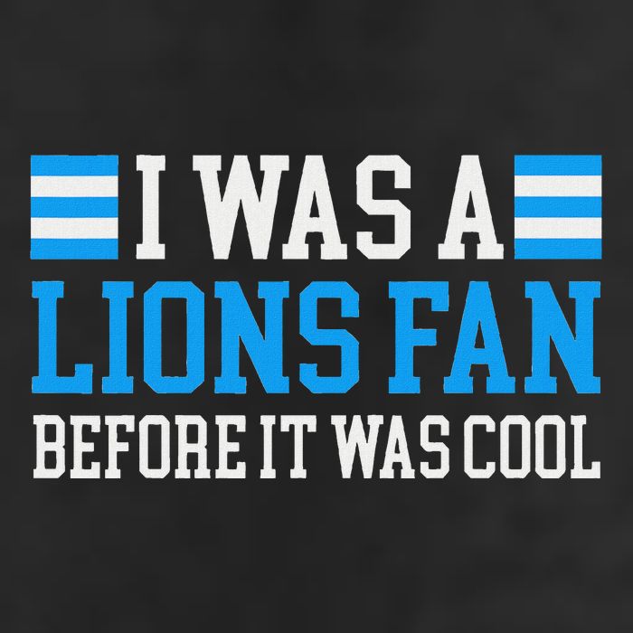 Lions Fan Before It Was Cool Lions Adult Drive Performance Visor