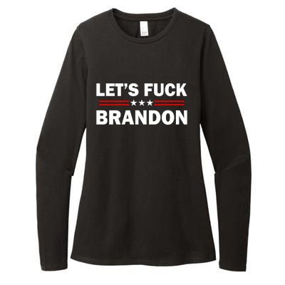 Let's Fuck Brandon Trump Rally Womens CVC Long Sleeve Shirt