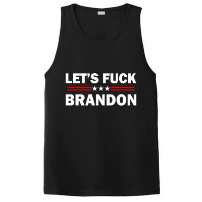Let's Fuck Brandon Trump Rally PosiCharge Competitor Tank