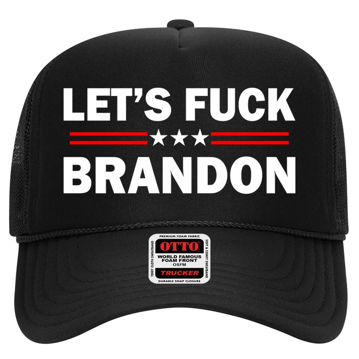 Let's Fuck Brandon Trump Rally Trucker Hat