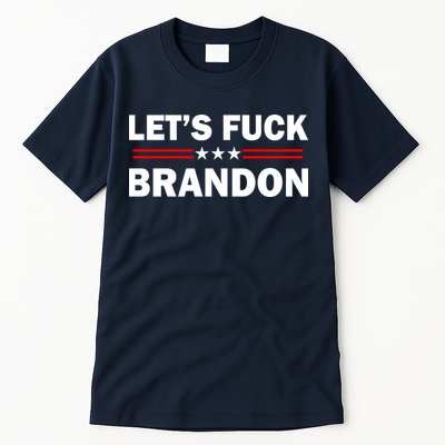 Let's Fuck Brandon Trump Rally Tall T-Shirt