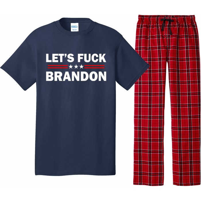 Let's Fuck Brandon Trump Rally Pajama Set