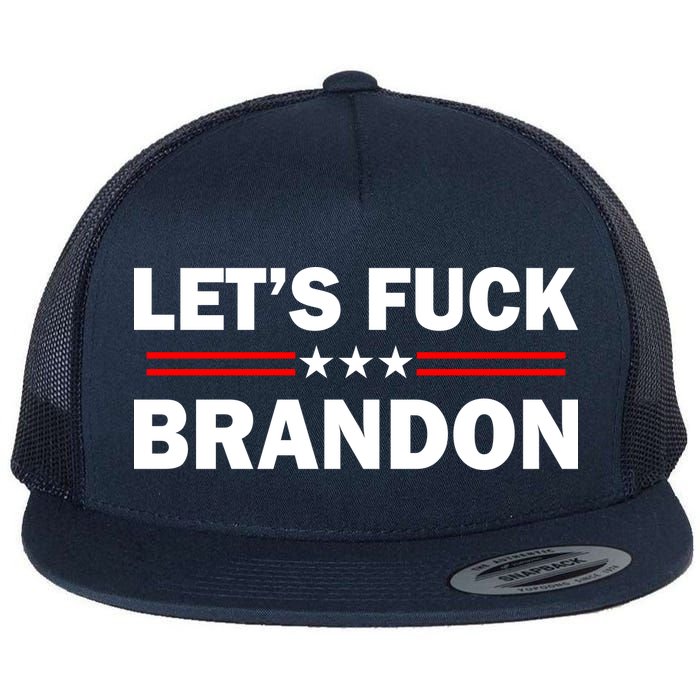 Let's Fuck Brandon Trump Rally Flatbill Hat