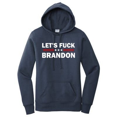 Let's Fuck Brandon Trump Rally Women's Pullover Hoodie