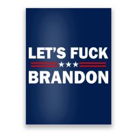 Let's Fuck Brandon Trump Rally Poster