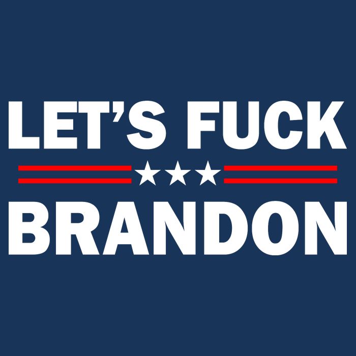 Let's Fuck Brandon Trump Rally Poster