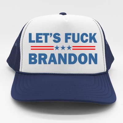 Let's Fuck Brandon Trump Rally Trucker Hat