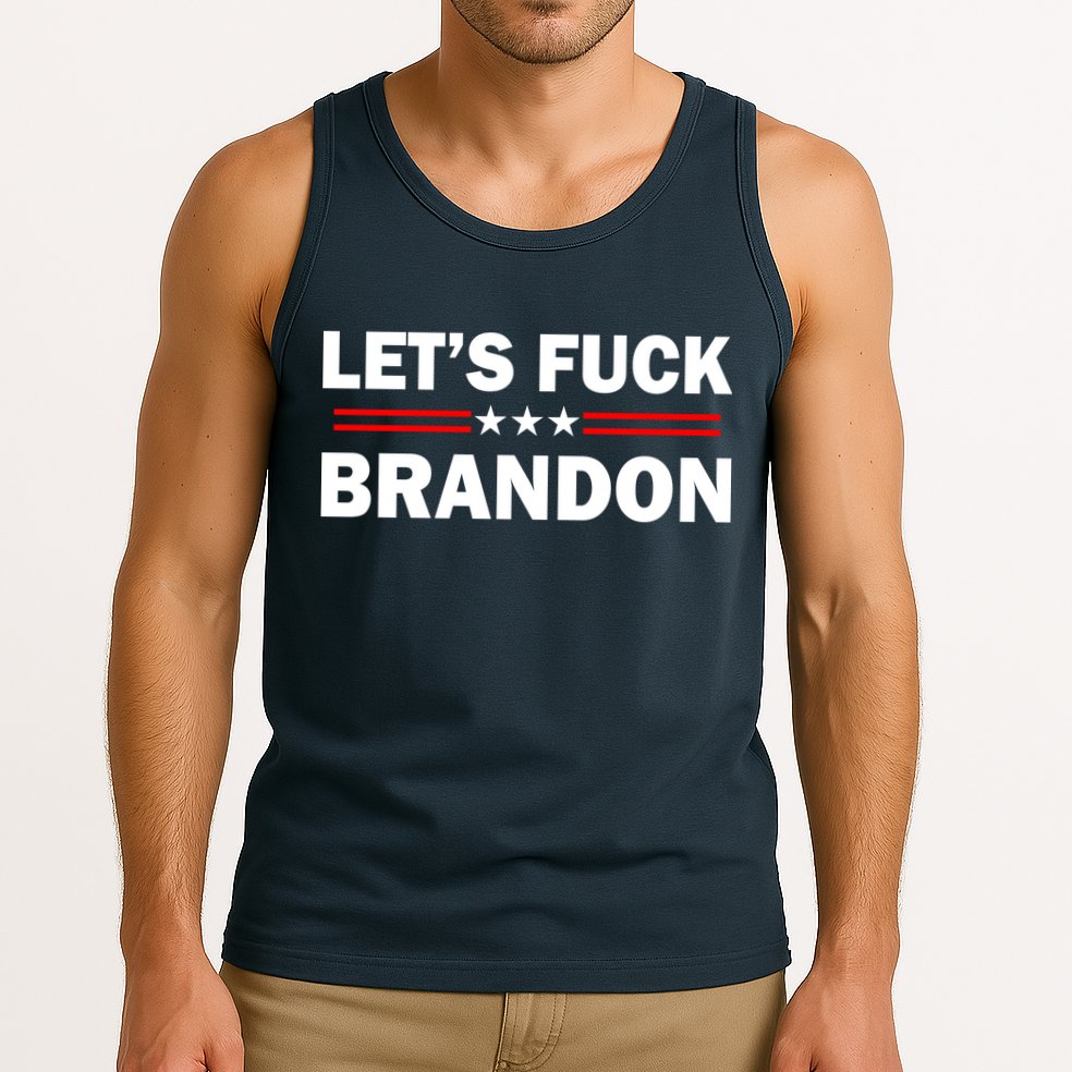 Let's Fuck Brandon Trump Rally Tank Top