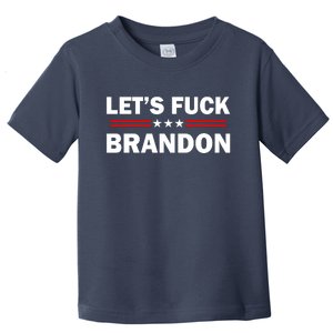 Let's Fuck Brandon Trump Rally Toddler T-Shirt