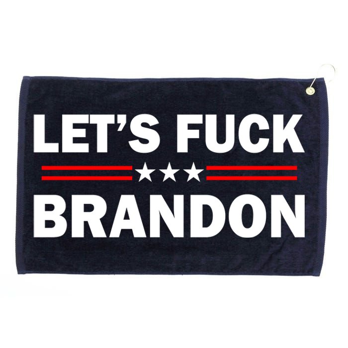 Let's Fuck Brandon Trump Rally Grommeted Golf Towel