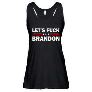 Let's F Brandon Trump Rally Trending Ladies Essential Flowy Tank