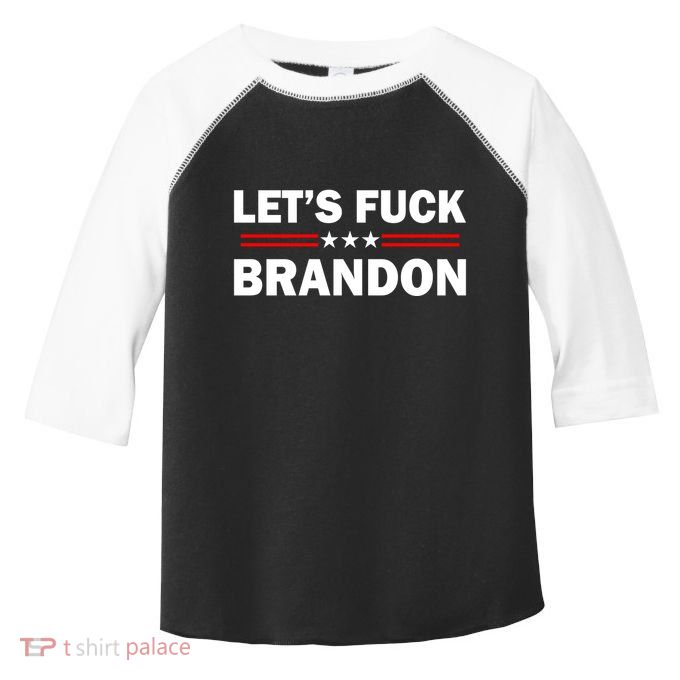 Let's F Brandon Trump Rally Trending Toddler Fine Jersey T-Shirt