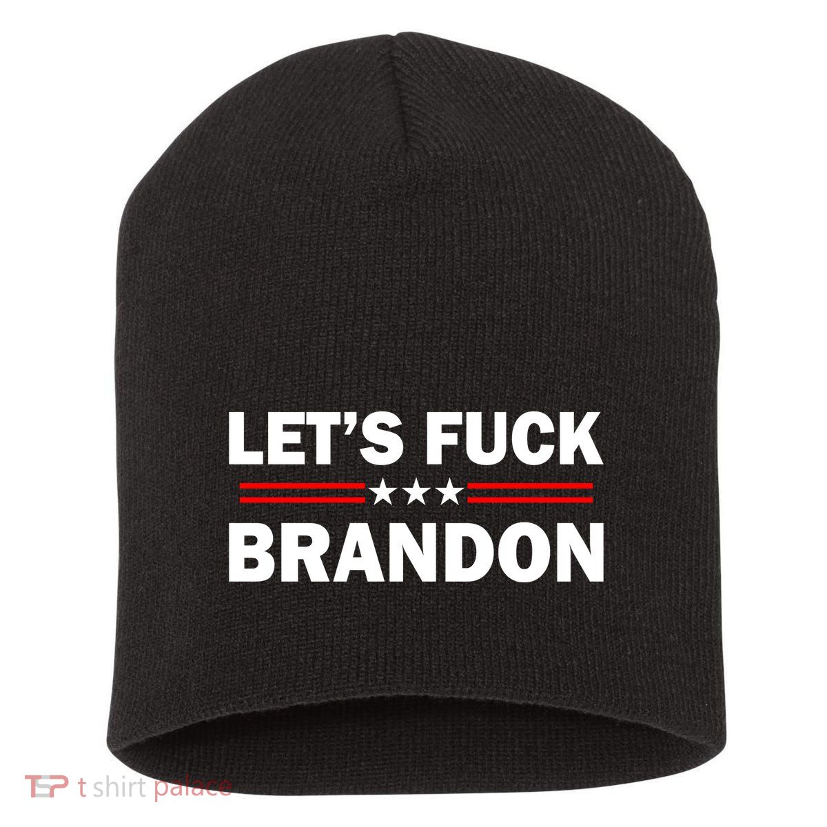 Let's F Brandon Trump Rally Trending Short Acrylic Beanie
