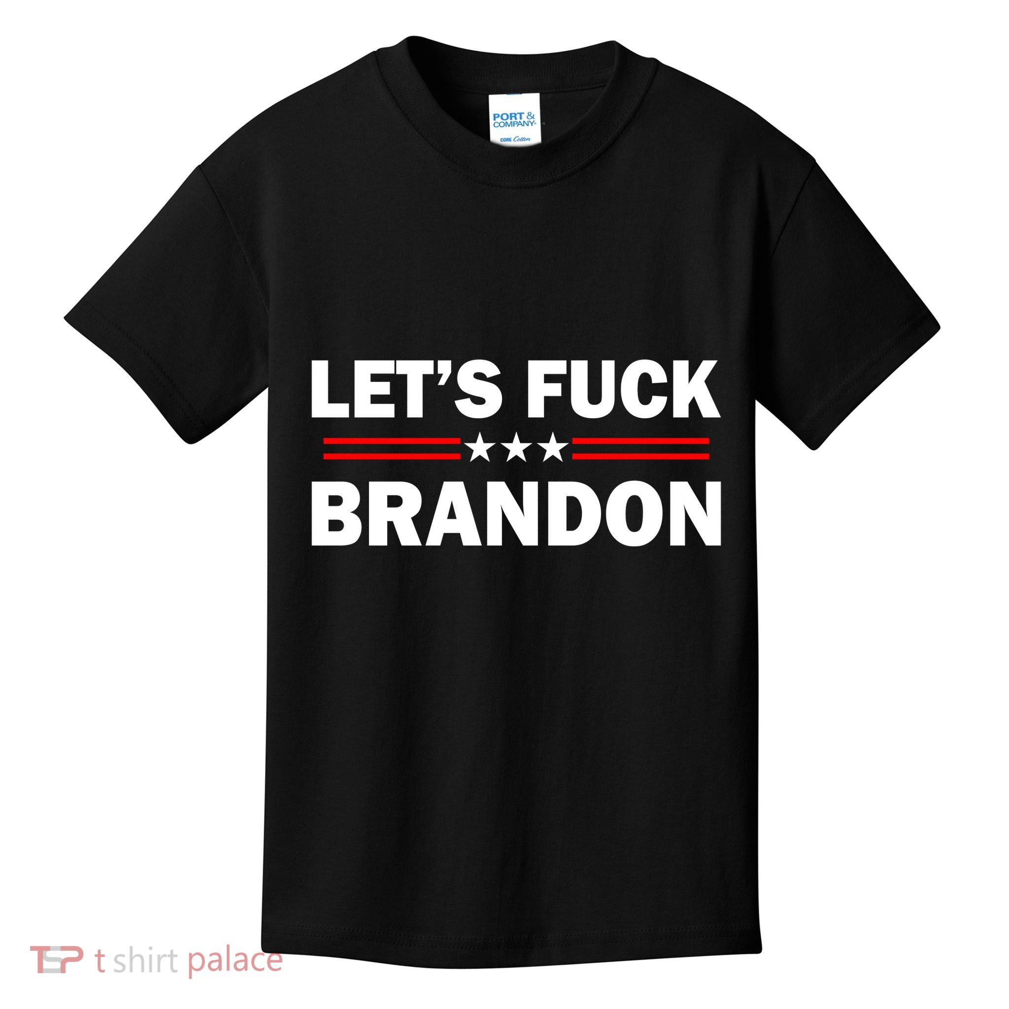 Let's F Brandon Trump Rally Trending Kids T-Shirt