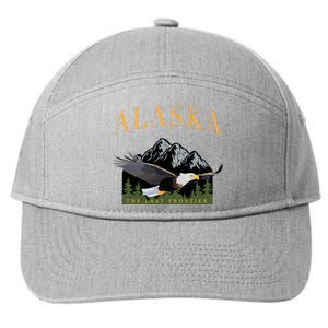 Last Frontier Bald Eagle Alaska 7-Panel Snapback Hat