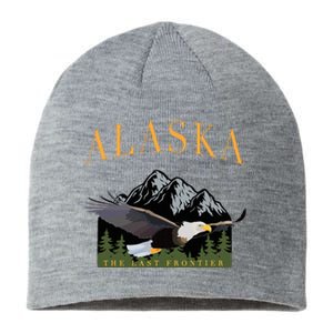 Last Frontier Bald Eagle Alaska Sustainable Beanie