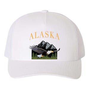 Last Frontier Bald Eagle Alaska Yupoong Adult 5-Panel Trucker Hat