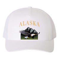 Last Frontier Bald Eagle Alaska Yupoong Adult 5-Panel Trucker Hat