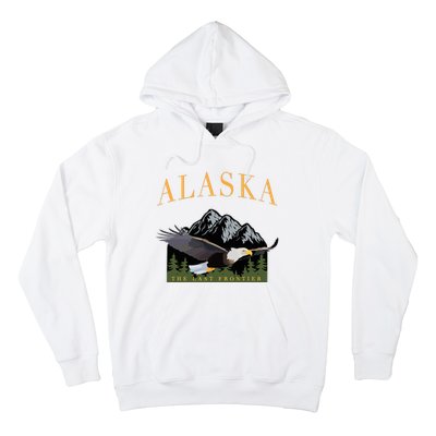 Last Frontier Bald Eagle Alaska Hoodie