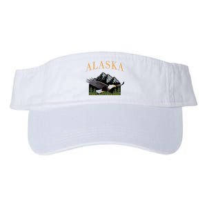 Last Frontier Bald Eagle Alaska Valucap Bio-Washed Visor