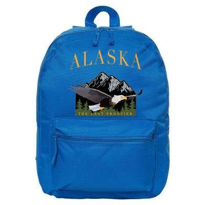 Last Frontier Bald Eagle Alaska 16 in Basic Backpack