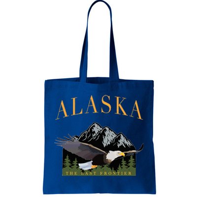 Last Frontier Bald Eagle Alaska Tote Bag