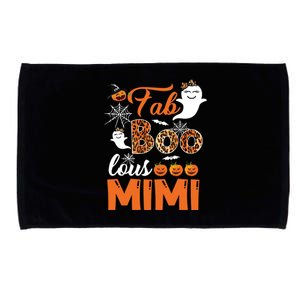 Leopard Fab Boo Lous Mimi Spooky Mimi Halloween Costume Gift Long Sleeve Microfiber Hand Towel