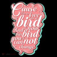 Lyriclyfe F.R.E.E Bird Ronnie Zant Allen Collins T-Shirt