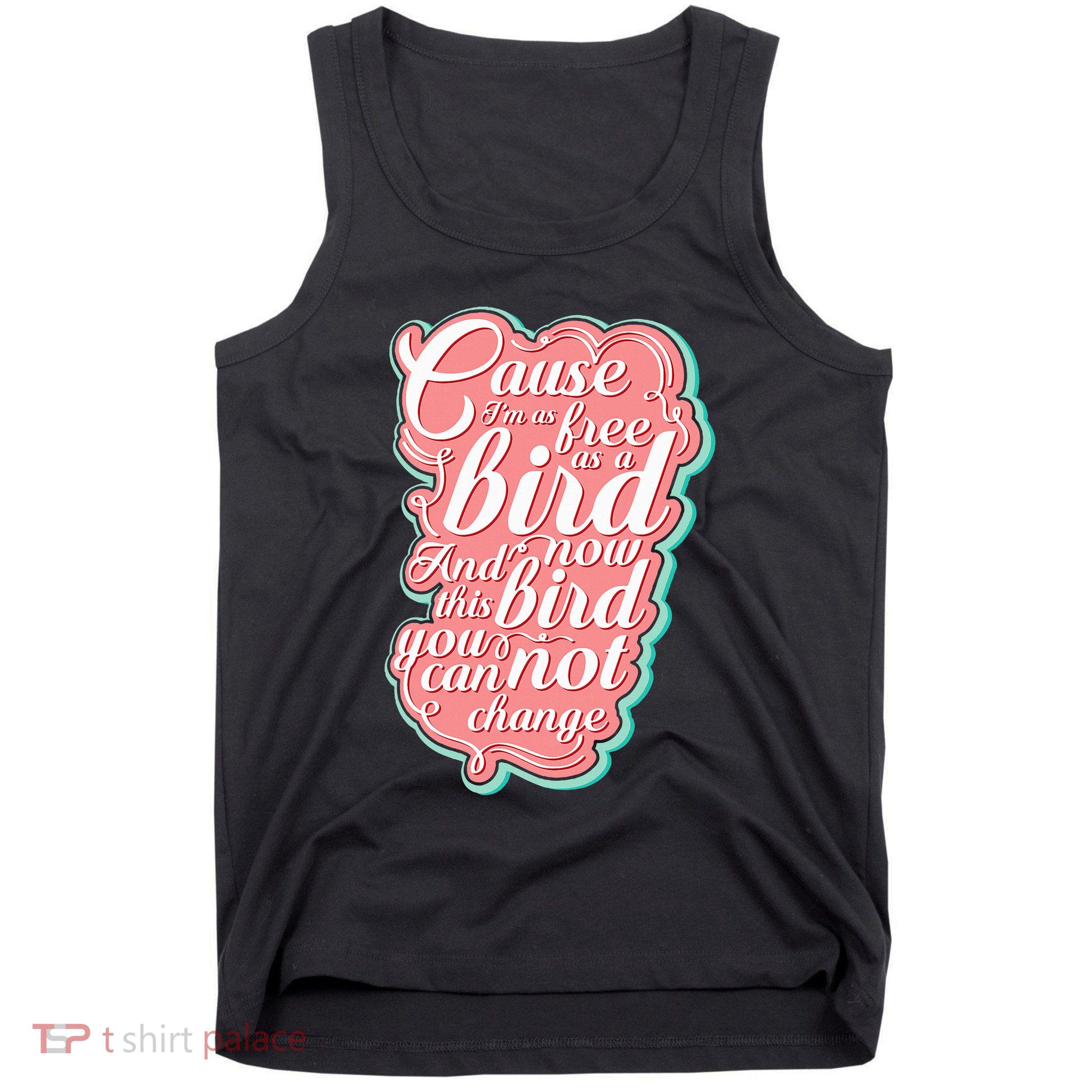 Lyriclyfe F.R.E.E Bird Ronnie Zant Allen Collins Tank Top