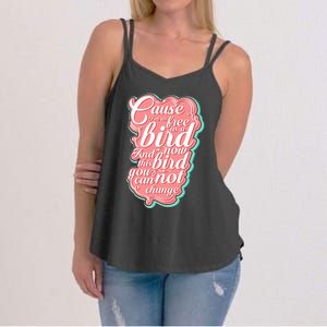 Lyriclyfe F.R.E.E Bird Ronnie Zant Allen Collins Women's Strappy Tank