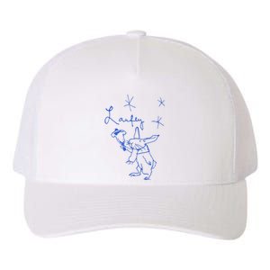 Lau Fey Bunny Simple Drawing Yupoong Adult 5-Panel Trucker Hat