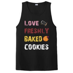 Love Freshly Baked Cookies Cool Gift PosiCharge Competitor Tank