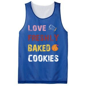 Love Freshly Baked Cookies Cool Gift Mesh Reversible Basketball Jersey Tank