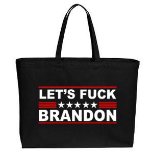 Let's F Brandon LGB FJB Funny Cotton Canvas Jumbo Tote