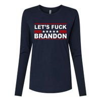 Let's F Brandon LGB FJB Funny Womens Cotton Relaxed Long Sleeve T-Shirt