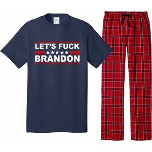 Let's F Brandon LGB FJB Funny Pajama Set