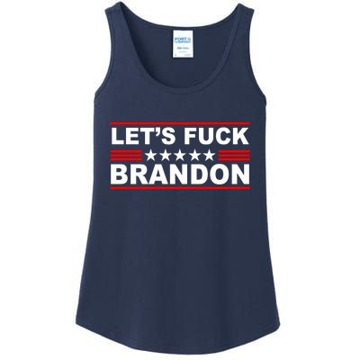 Let's F Brandon LGB FJB Funny Ladies Essential Tank