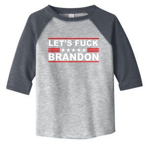 Let's F Brandon LGB FJB Funny Toddler Fine Jersey T-Shirt